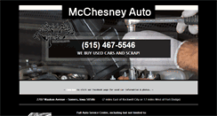 Desktop Screenshot of mcchesneyauto.com